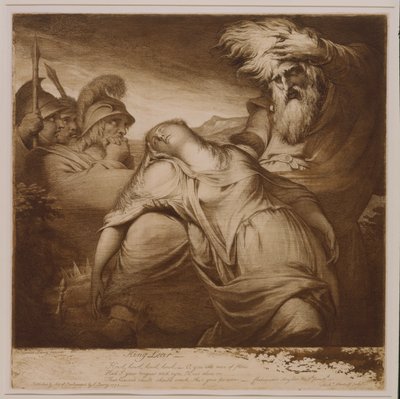 Lear király és Cordelia alkotó: James Barry