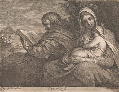 Pihenjen Egyiptomban alkotó: James Barry
