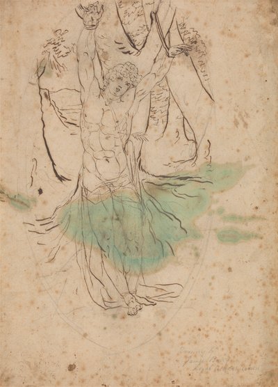 Tanulmány Szent Sebestyénnek alkotó: James Barry