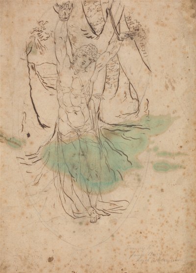 Tanulmány Szent Sebestyénhez alkotó: James Barry