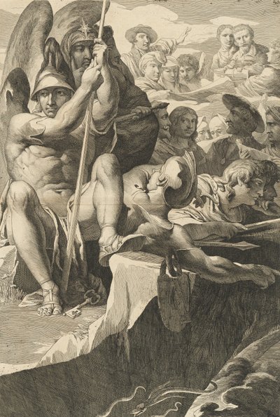 Az angyali őrök c. 1802. alkotó: James Barry