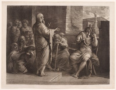 Polemon megtérése alkotó: James Barry