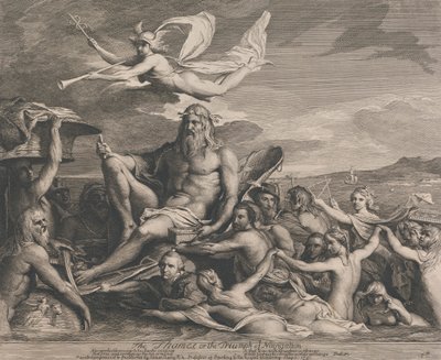 A Temze vagy a Navigáció Diadala (A Művészetek Ösztönző Társasága Nagytermének tervei) alkotó: James Barry