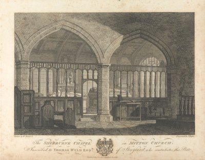 A Sherburne-kápolna a Mitton-templomban alkotó: James Basire