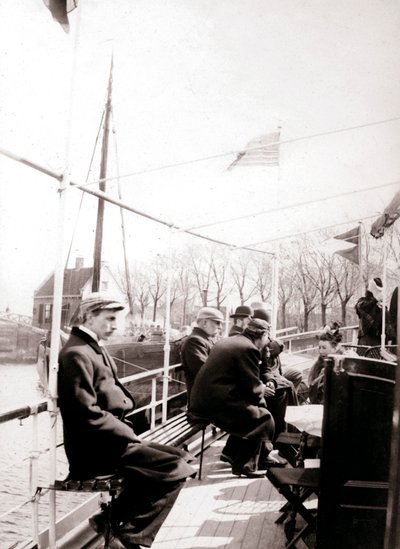 Hajóutasok, Broek, Hollandia, 1898. alkotó: James Batkin