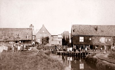 Marken-sziget, Hollandia, 1898. alkotó: James Batkin