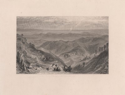 Mussooree és a Dhoon Landourból alkotó: James Baylis Allen