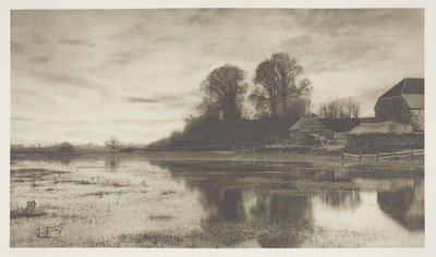 Eventide, 1880/90 körül, nyomtatva 1890. április alkotó: James Booker Blakemore Wellington