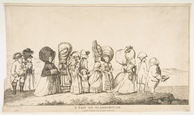 Egy kirándulás Scarborough-ba, 1783. március 3. alkotó: James Bretherton