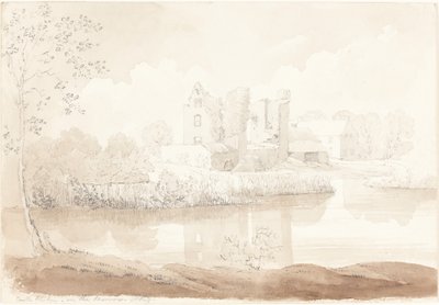 Rheban kastély a Barrow folyón, Athy. alkotó: James Bulwer