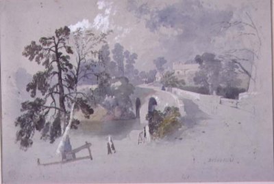 Canonbie, Dumfriesshire (wc papíron) alkotó: James Burrell Smith