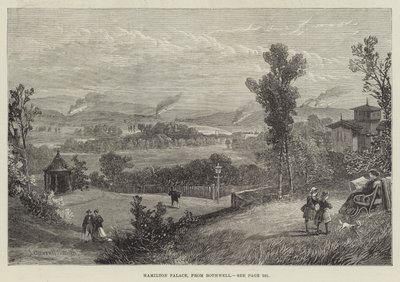 Hamilton palota, Bothwellből alkotó: James Burrell Smith