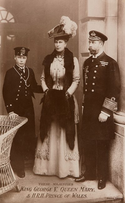 V. György király, Mária királynő és a walesi herceg alkotó: James Charles Dinham