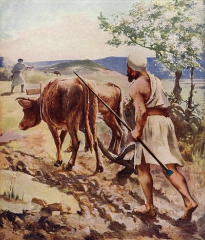 Szántás Názáret közelében alkotó: James Clark