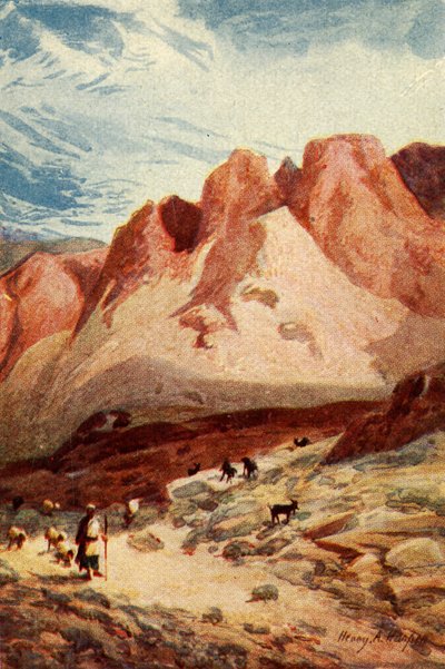 Sínai-hegy – ApCsel vii 38, 1924. Alkotók: James Clark, Henry A Harper. alkotó: James Clark and Henry A Harper