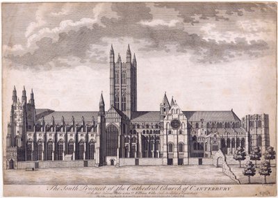 Canterbury katedrális, 1716-37 körül alkotó: James Cole