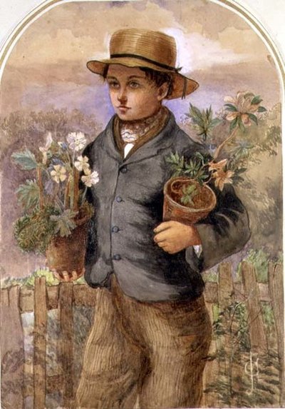 Kerti fiú alkotó: James Collinson