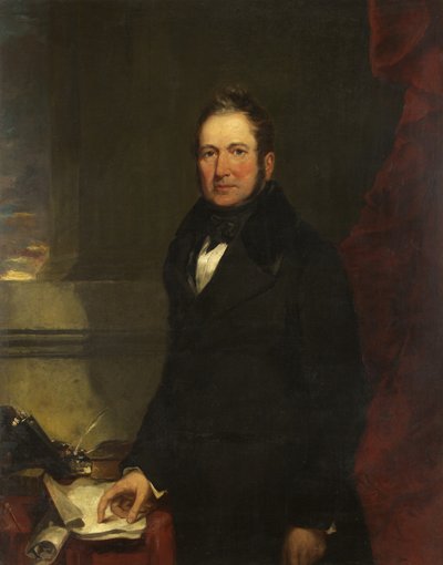 William Fripp Esq., D.L., J.P. portréja (olaj, vászon) alkotó: James Curnock
