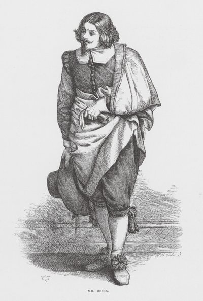 Mr Brisk (metszet) alkotó: James Dawson Watson