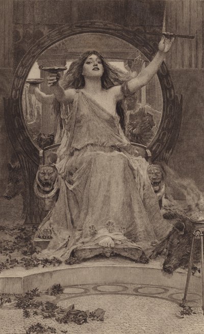 Circe (metszet) alkotó: James Dobie