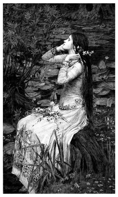 Ophelia, 1895. alkotó: James Dobie