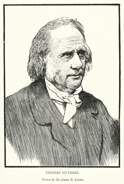 Thomas Guthrie (metszet) alkotó: James Dromgole Linton