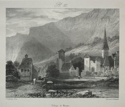 Témák sorozata a késői R. P. Bonington műveiből: Tanulmány a természetből..., 1829. alkotó: James Duffield Harding