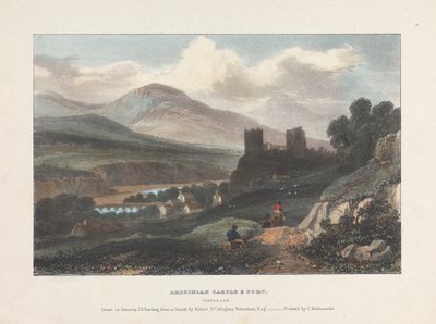 Ardfinian kastély és Tipperary erőd alkotó: James Duffield Harding