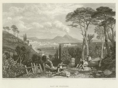 Nápolyi-öböl alkotó: James Duffield Harding