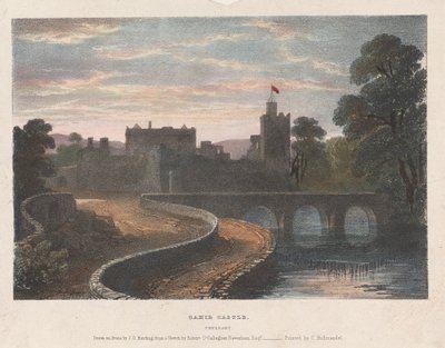 Cahir kastély alkotó: James Duffield Harding