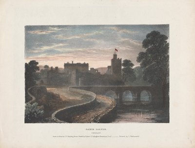 Cahir kastély alkotó: James Duffield Harding