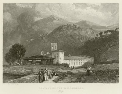 A Vallombrosa kolostor alkotó: James Duffield Harding