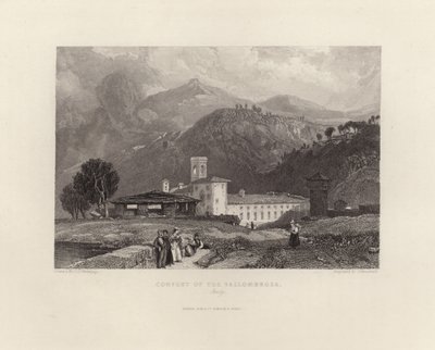 A Vallombrosa kolostor alkotó: James Duffield Harding