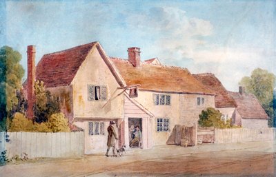 „Cottes at Chadwell, Essex”, 19. század. alkotó: James Duffield Harding