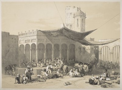 Pandzsábi: A szikh katonák a Lahore-i Royal Durbarban kapják fizetésüket alkotó: James Duffield Harding