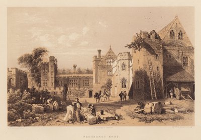 Penshurst, Kent (akvatinta) alkotó: James Duffield Harding