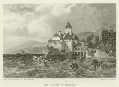Chillon kastélya alkotó: James Duffield Harding