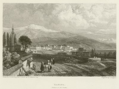 Yanina, Ali Pacha palota alkotó: James Duffield Harding