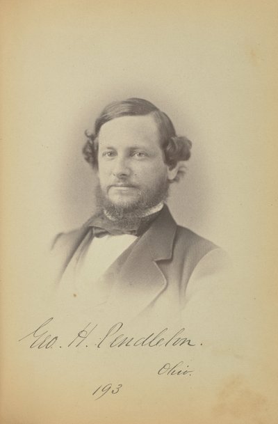 George H. Pendleton alkotó: James Earle McClees