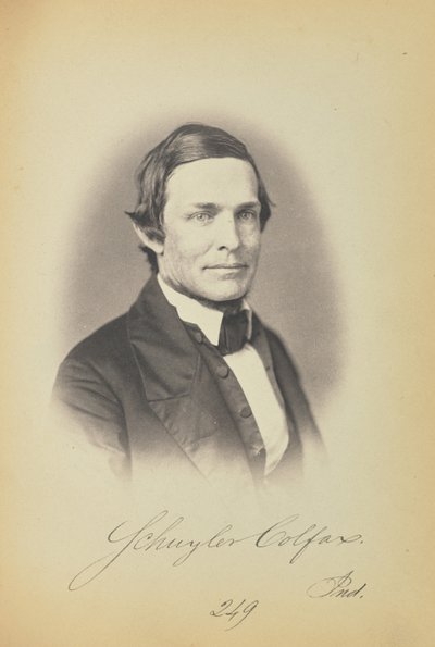 Schuyler Colfax alkotó: James Earle McClees