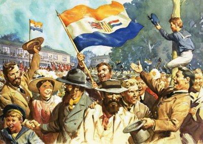 A Dél-afrikai Unió születése alkotó: James Edwin McConnell