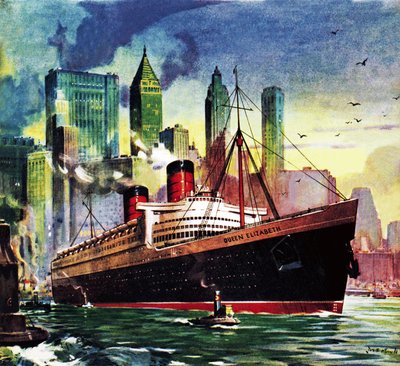 RMS Queen Elizabeth alkotó: James Edwin McConnell