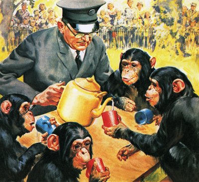 Ki kicsoda az állatkertben: Tea négy személyre alkotó: James Edwin McConnell