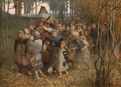 A hamelini pipás, 1881, 1930. alkotó: James Elder Christie