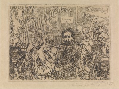 Démonok ugratnak engem alkotó: James Ensor