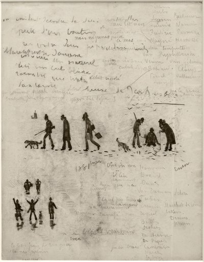 Történet szavak nélkül (vadászok télen) alkotó: James Sidney Ensor