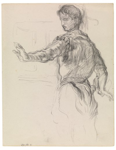 Hamlet (konte papíron) alkotó: James Ensor