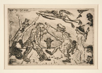 La col?re (Harag), a Les p?ch?s capitaux (The Deadly Sins) tárcából alkotó: James Ensor
