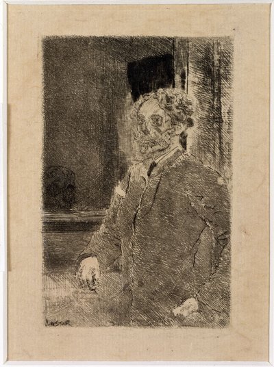 A halálfejjel díszített portrém alkotó: James Ensor