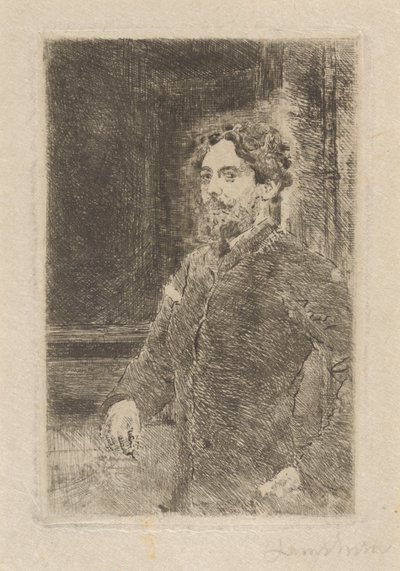 A csontvázként ábrázolt arcképem alkotó: James Ensor
